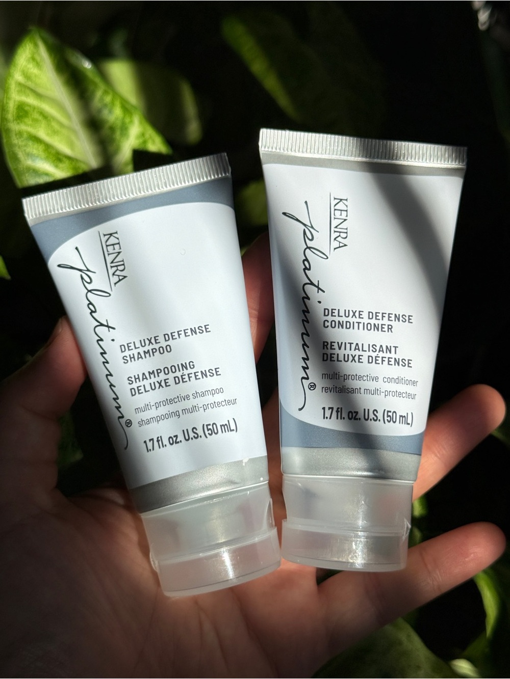 Kenra Platinum Deluxe Defense Shampoo & Conditioner Set